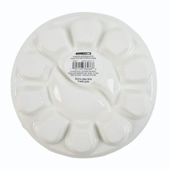 7" Round Porcelain Palette by Artist's Loft®